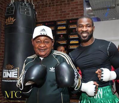 Late Oba Lamidi Adeyemi during one of his training