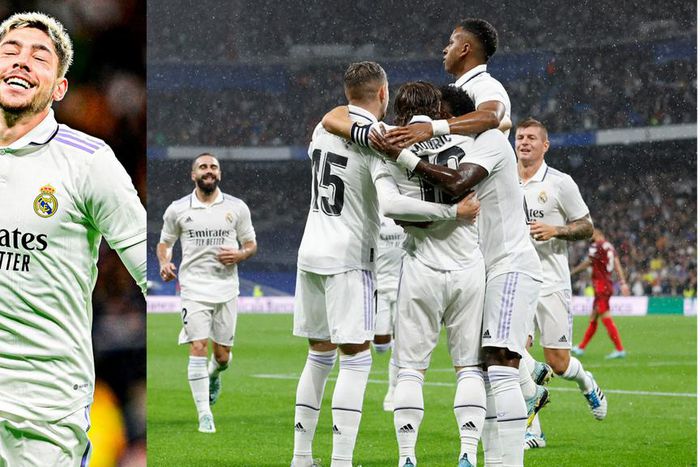 Valverde scores rocket as Real Madrid beat Sevilla 3-1