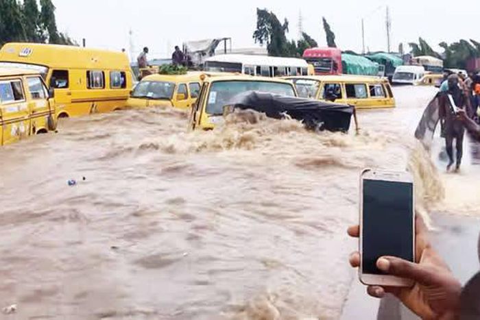 Flooding in Lagos 2021 [Punch]