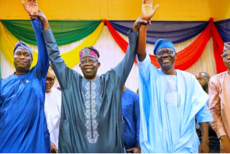 Bola Tinubu endorses Babajide Sanwo-Olu and Obafemi Hamzat's second term bid (TheCable)