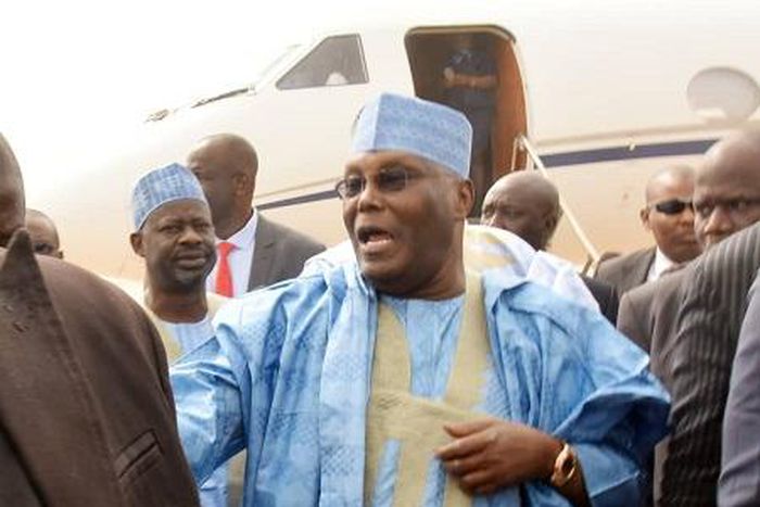 The presidential candidate of the Peoples Democratic Party (PDP), Atiku Abubakar in Gombe state. (The Authority)