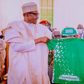 President Muhammadu Buhari and Sports Minister, Sunday Dare