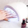 UV dryers are used for gel polish {Glam}