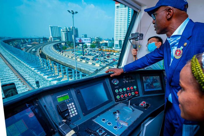 Governor Babajide Sanwo-Olu is expected to join members of the public for inaugural ride on the Lagos Blue line rail on Monday, September 4, 2023. [TheCable]