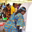 A Nigerian voting in Lagos