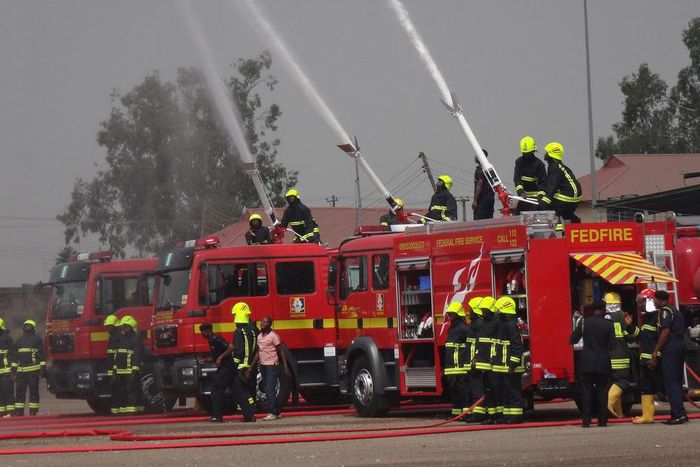 Fire fighters (Credit: Business post Nigeria)