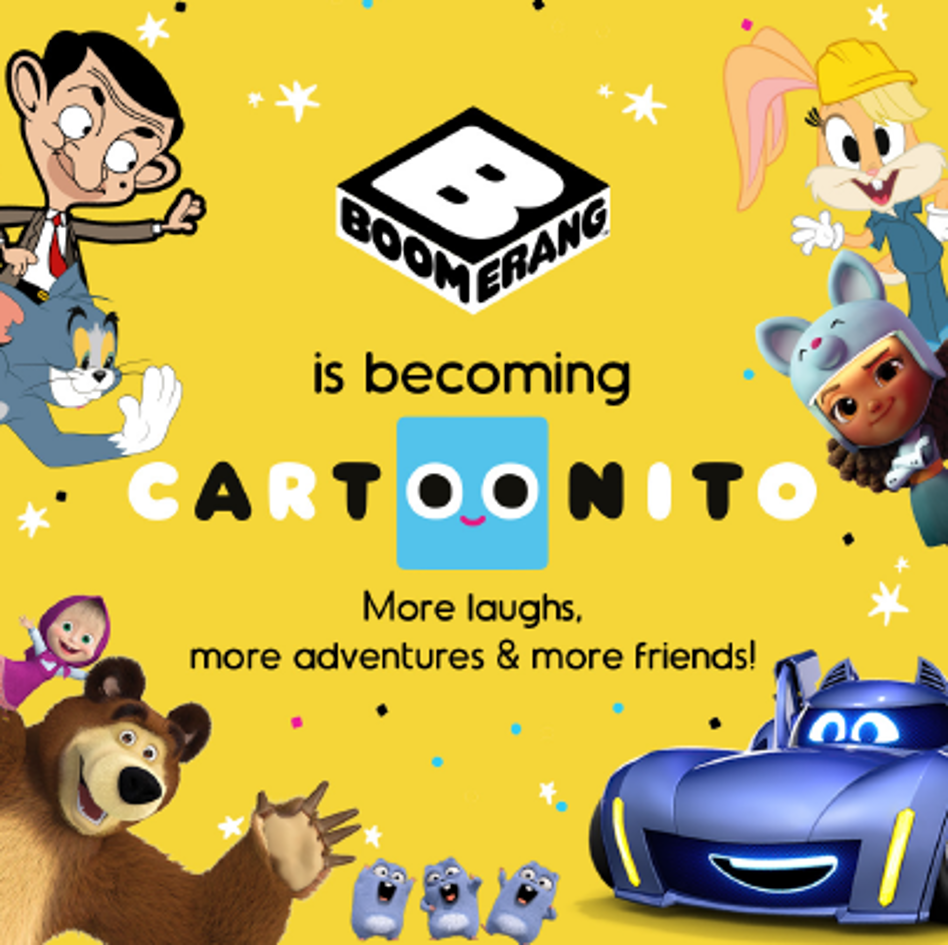 Boomerang Africa rebrands to Cartoonito Africa from 25 March