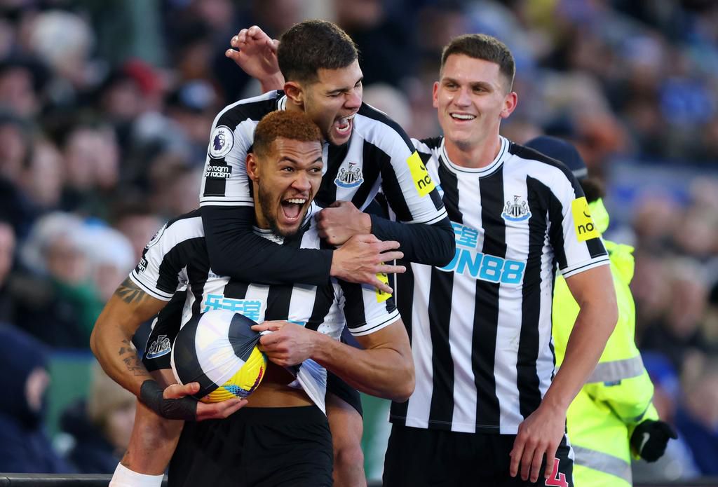 Joelington scored Newcastle's  third goal of the match in the second half
