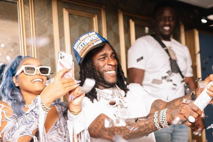 Burna Boy and Steff last public outing [Notjustok]