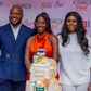 L-R: Vincent Egbe – Managing Director, Hilda Baci – Brand Ambassador Gino and Bama, Juliet Ifeanyi -Itoje – Brand Manager Seasoning Cubes