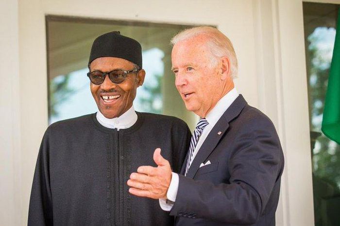 President Muhammadu Buhari meeting with Joe Biden In 2015