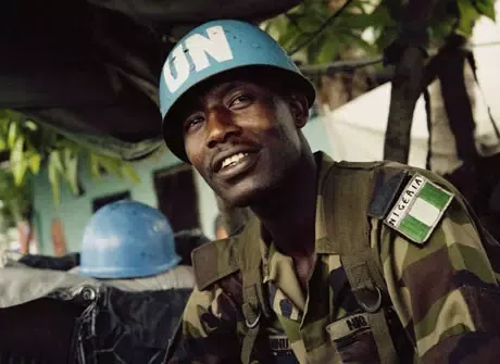 Nigerian troops deployed to Guinea Bissau [Beegaegle]