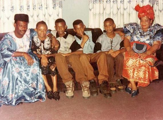 Don Jazzy shares epic family throwback photo