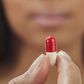 Woman Taking Pill