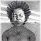 Pencil painting of The Igbo Landing by Jamaican artist, Donovan Nelson