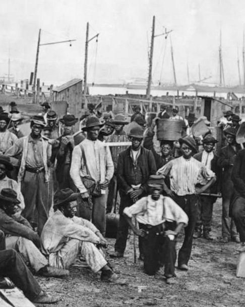 Where do freed slaves go? [abc]