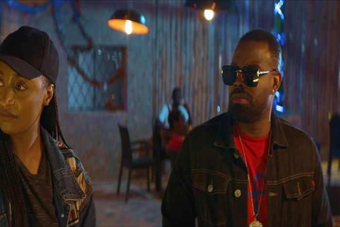 Stills from the production of This is Lagos. [ShockNg]