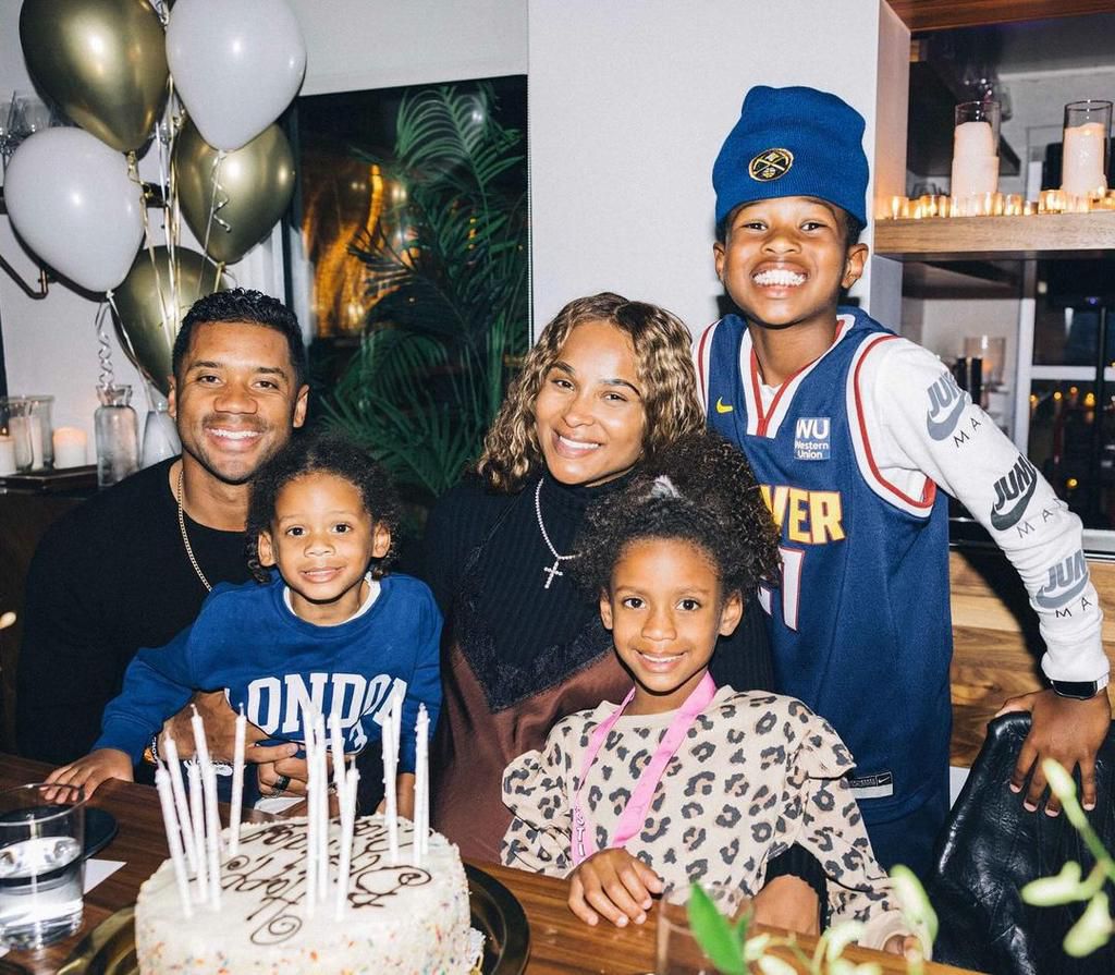 Now ciara and Russel's  blended family has extended by one more [Instagram/Ciara]