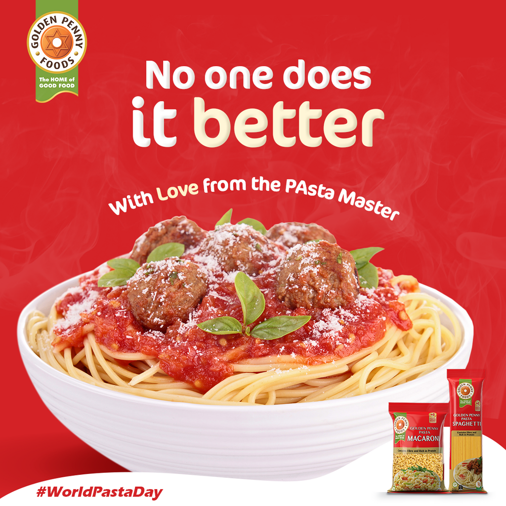 Great Taste, Great Feeling: Win Exciting Prizes this World Pasta Day with Golden Penny Foods