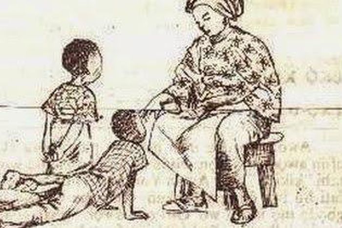 Kneeling and prostrating when greeting an elder is important activity in the Yoruba culture. It means respect and is often used as yardstick to measure good conduct.