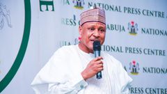 Mohammed Idris, Information and National Orientation Minister. [Twitter:@tswakom2]