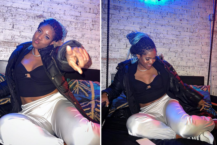 Super Falcons star Patricia George shines in New Year photos.