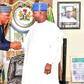 Kogi ministerial nominee pays thank you visit to Yahaya Bello. [Twitter:@Barakatizelove]