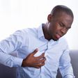 Person having heart attack