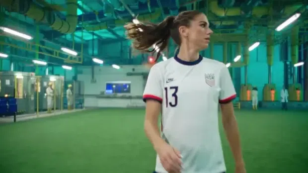 Alex Morgan in Nike's new World Cup advert