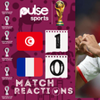 Reactions as Tunisia crashes out of World Cup after historic victory against France