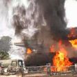 Goil fuel station fire kills over 100 people amidst floods