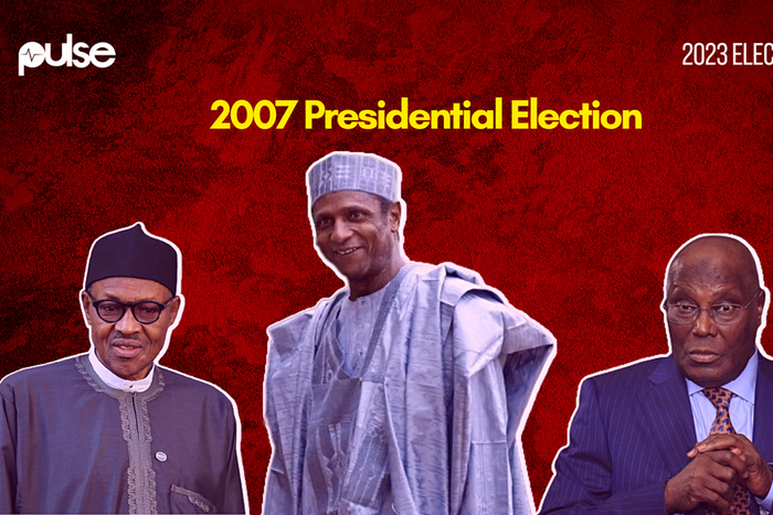 Umaru Musa Yar'Adua won the controversial 2007 presidential election with record numbers