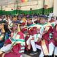 Guests and graduates at the 12th graduation ceremony of the NOUN on Saturday in Abuja.