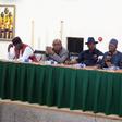 Some of the officials at a joint meeting with officials of Abia and Akwa Ibom to find lasting solution to the lingering boundary dispute between the states, in Abuja on Wednesday. [NAN]