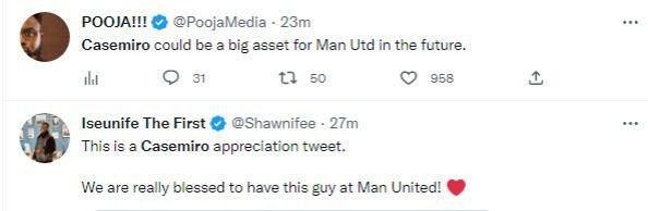 Social Media Reactions/Manchester United vs Nottingham Forest