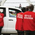 EFCC operatives during a routine operation