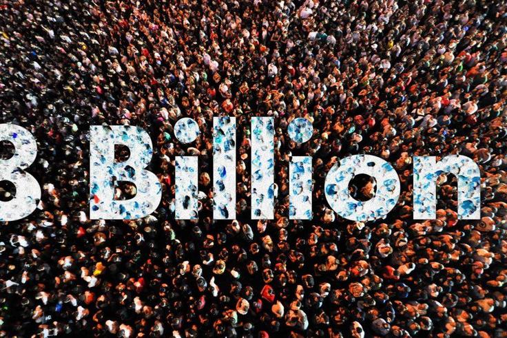 There are about 8 billion people in the world {Thelatch]