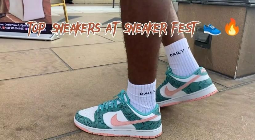Nike Dunk Low “SnakeSkin” (Credit: Pulse Nigeria)