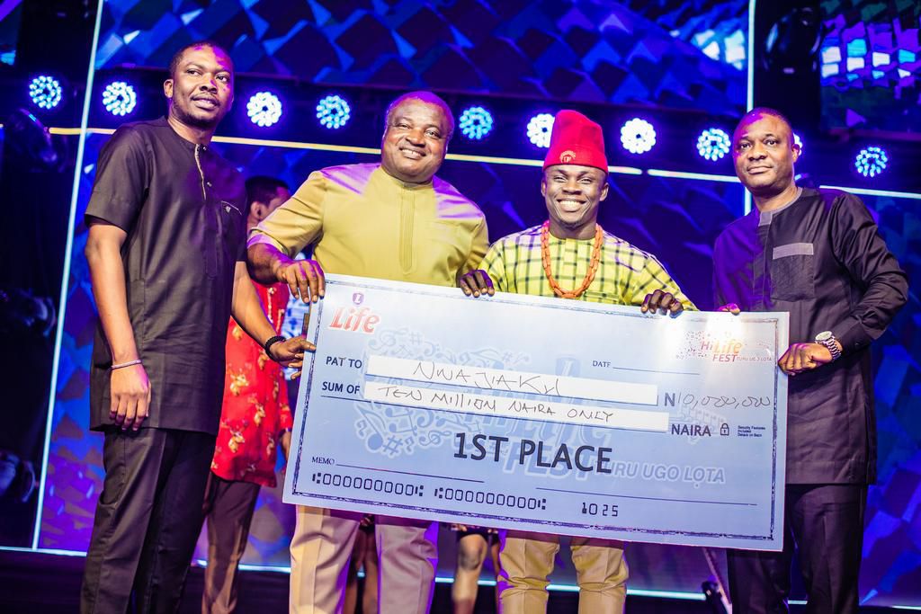 Nwajiaku Voice emerges winner of Life Beer's Hi-Life Fest 2023