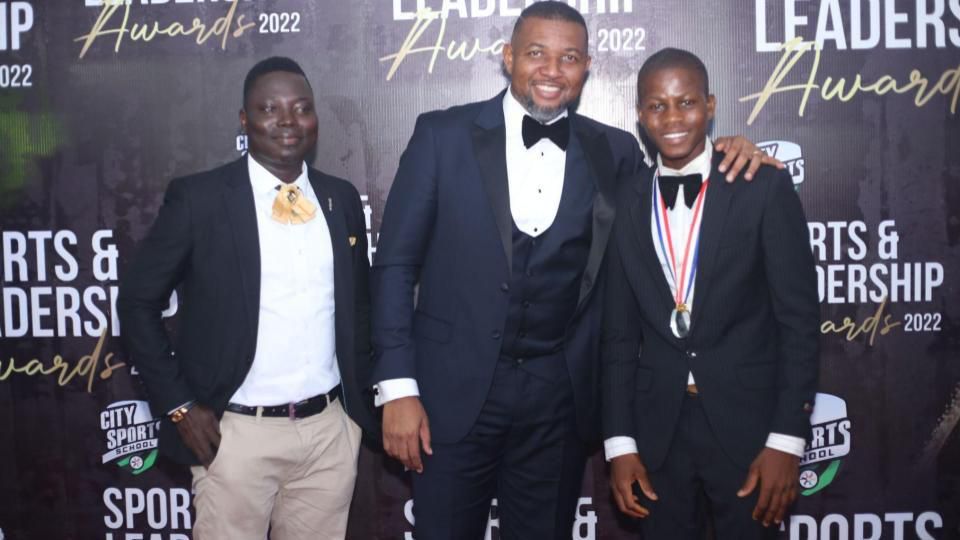 Children, parents, administrators were in attendance on a glamourous evening (City Sports School)