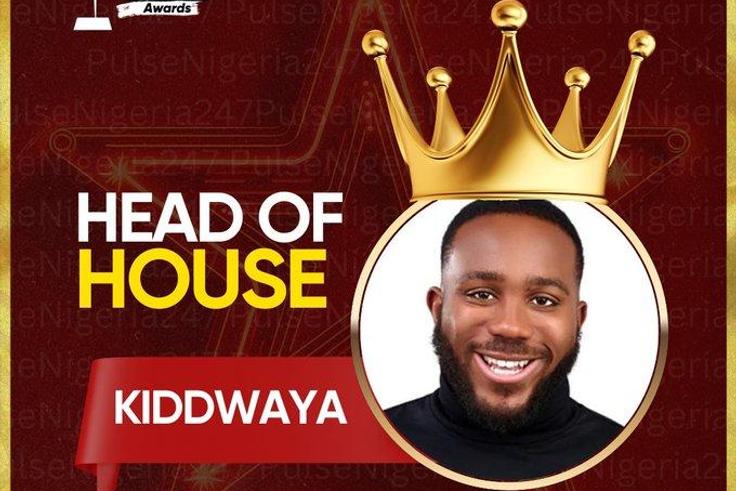 Kiddwaya emerges Head of House of 'BBNaija All Star' [Twitter/PulseNigeria247]