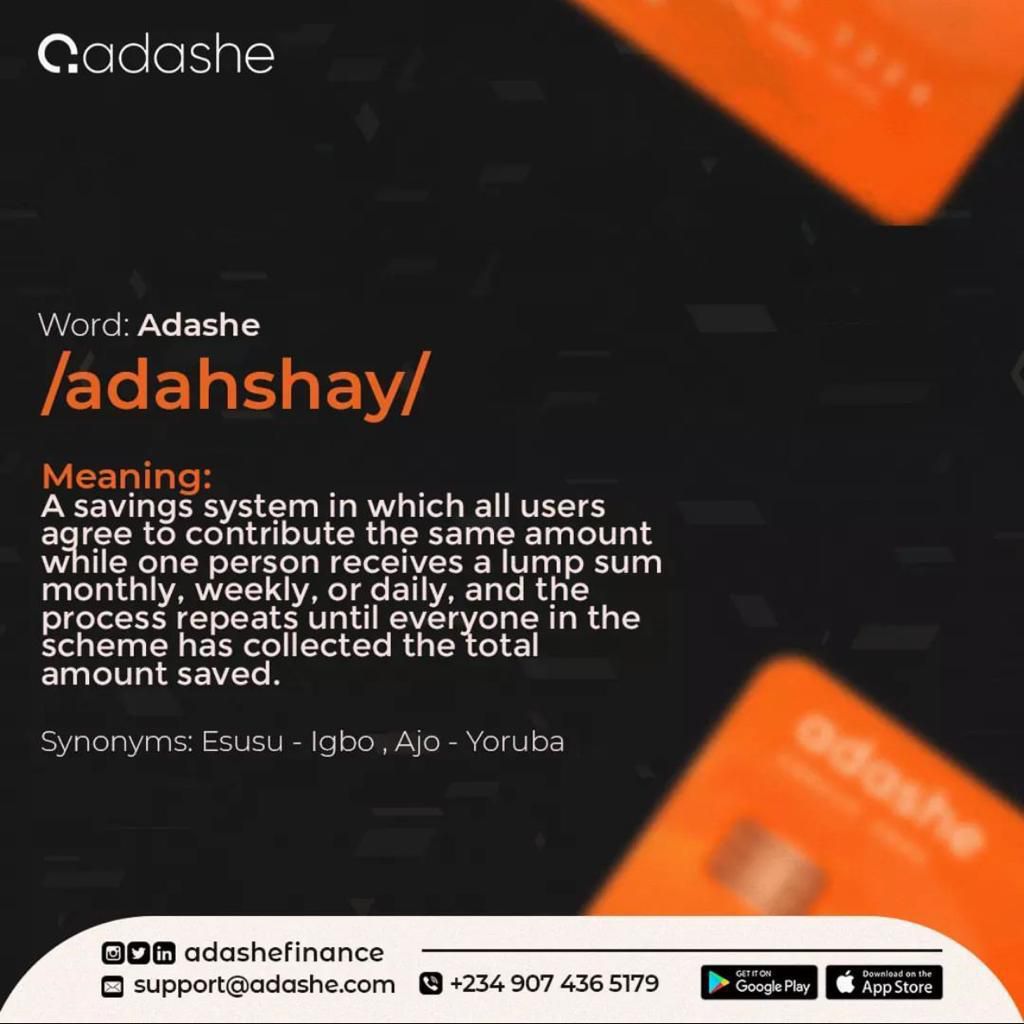 Adashe Finance is promoting inclusivity and financial freedom for young Africans by offering profitable investments for as low as $1