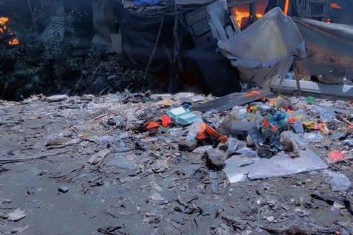 What actually caused Alaba Market fire incident - Police. [Twitter:@BenHundeyin]