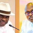 Nyesom Wike and Rivers State Governor, Siminalayi Fubara [Premium Times]