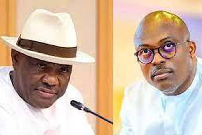 Nyesom Wike and Rivers State Governor, Siminalayi Fubara [Premium Times]