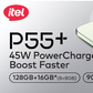 Meet the powerful itel P55+ — the smartphone redefining fast charging.