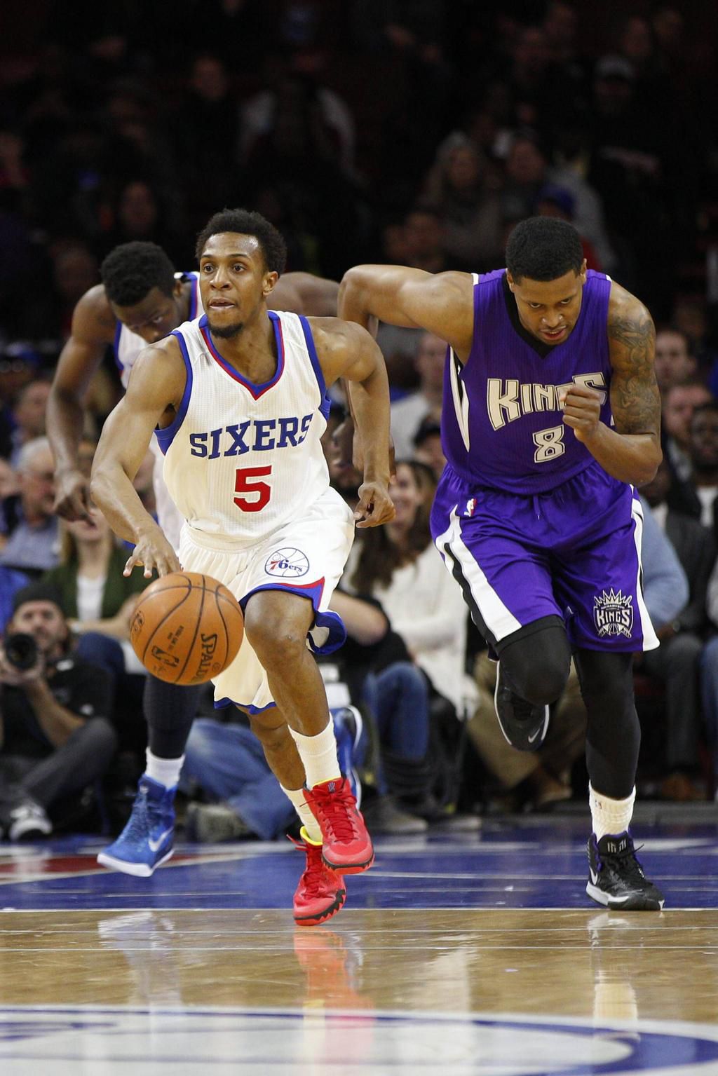 Philadelphia 76ers player in action
