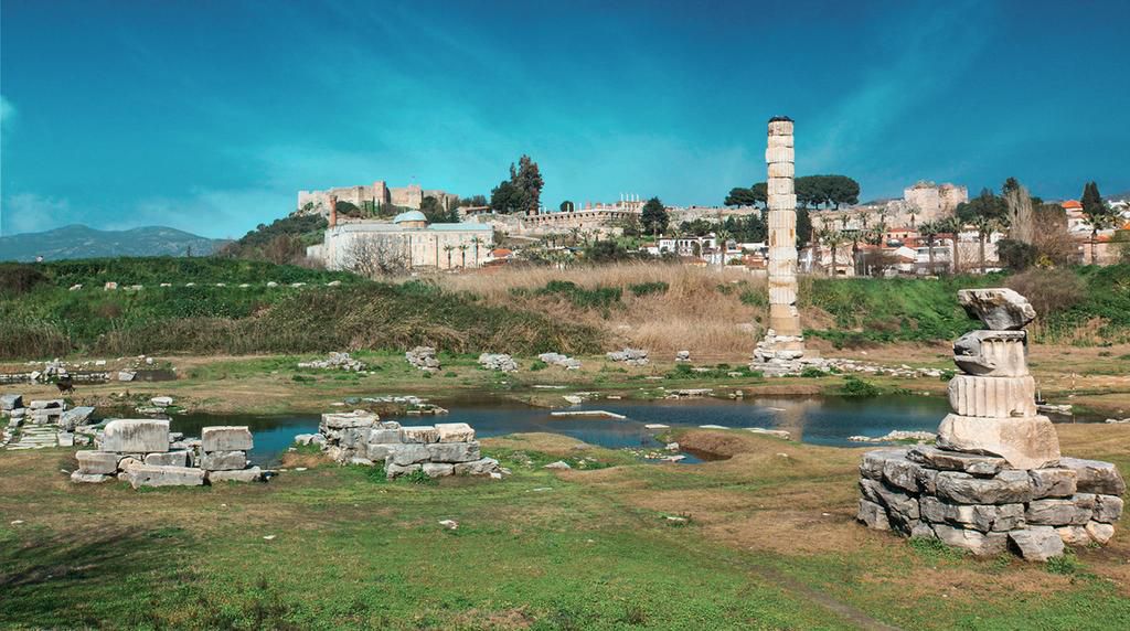 The  Temple of Artemis was destroyed and is now left in ruins [Kusadasi]