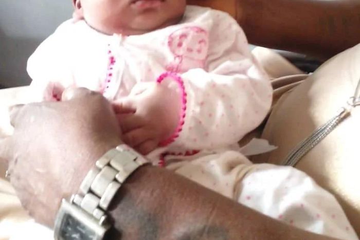 Baby abandoned in Agege area of Lagos state in police custody