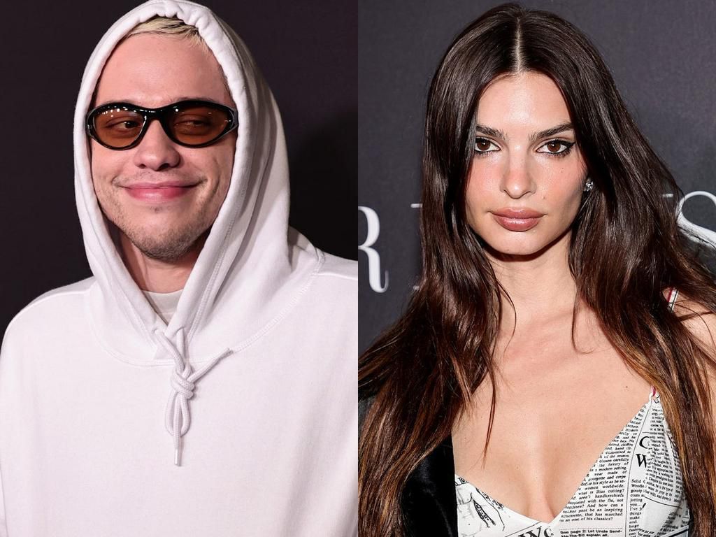 Pete Davidson and Emily Ratajkowski in 2022.Jamie McCarthy/Getty Images; Jamie McCarthy/Getty Images for Harper's BAZAAR